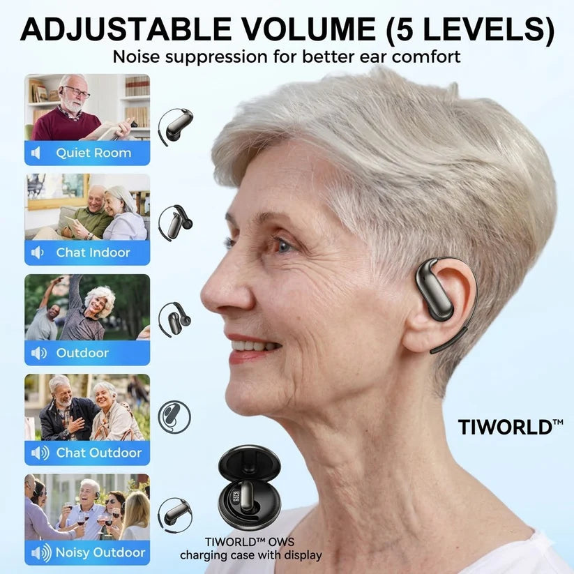 🔥🔥Wireless Bluetooth over-ear headphones with AI translation function.🏆 Limited-Time Offer – Don’t Miss This Deal🔥