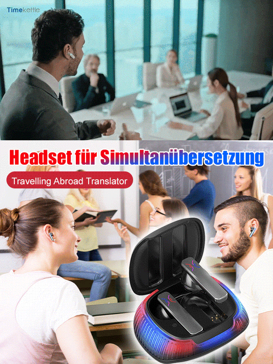 š„HOT SALE-50%OFFš„German high-tech simultaneous interpretation Bluetooth headset