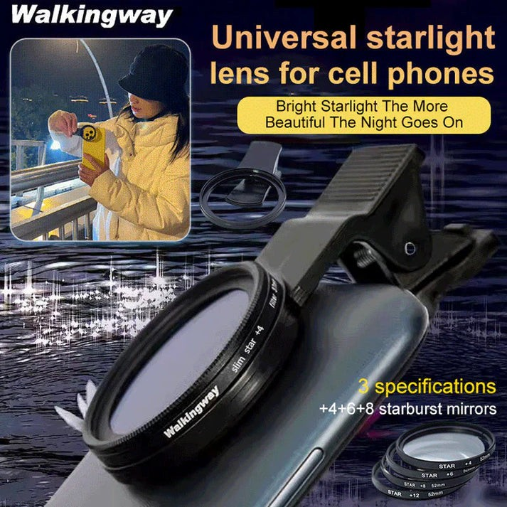 đĽ SALE 50% OFFâ¨52mm Clip-on CPL Phone Camera Lens Filter Kit