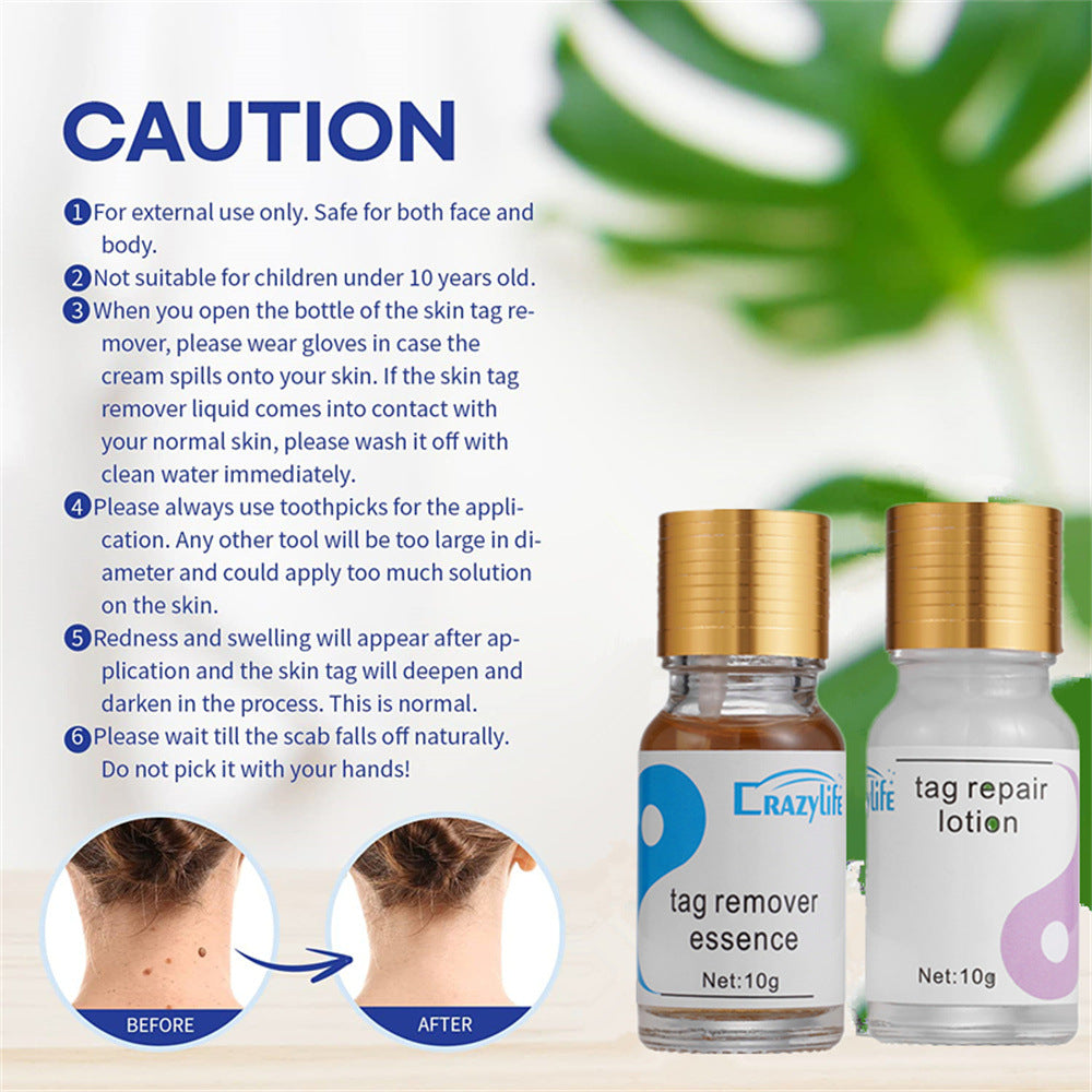 Medical Gradeš„2 IN 1 SKIN TAGS, MOLES AND WARTS Remover and Repair