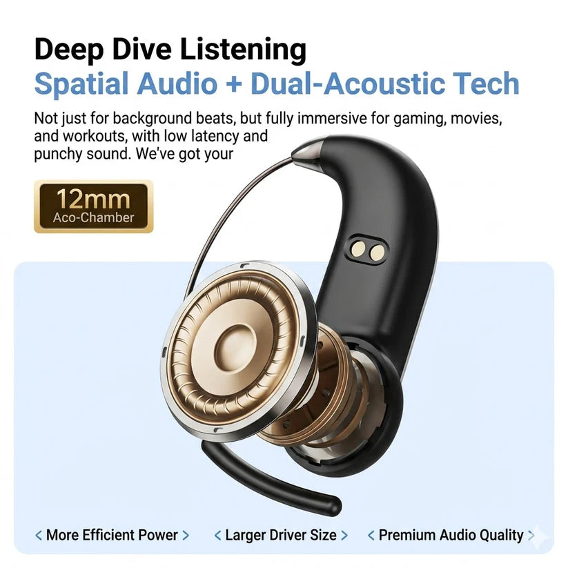 🔥🔥Wireless Bluetooth over-ear headphones with AI translation function.🏆 Limited-Time Offer – Don’t Miss This Deal🔥