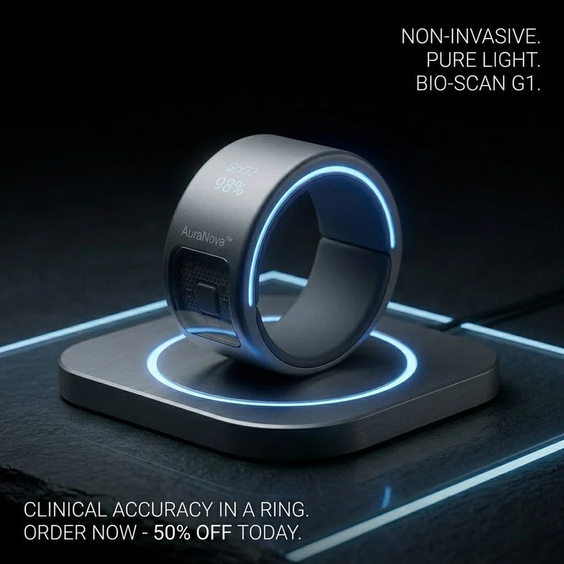 🎉 70% OFF Launch Offer🏆Ringminds® G1 Non-Invasive Smart Ring