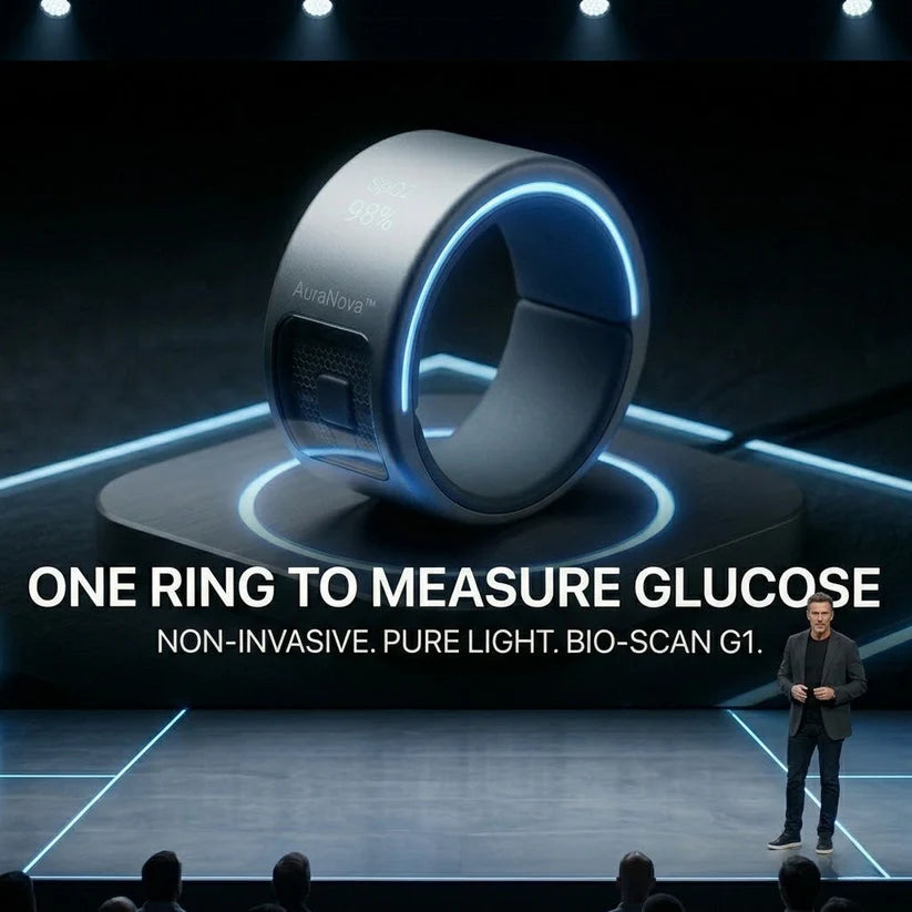 🎉 70% OFF Launch Offer🏆Ringminds® G1 Non-Invasive Smart Ring