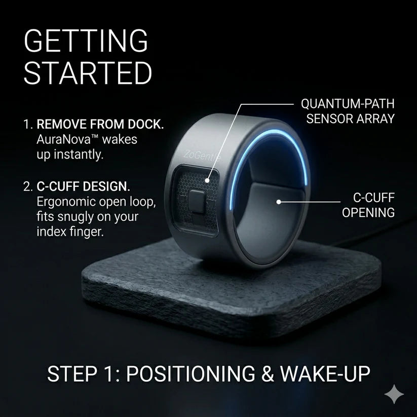 🎉 70% OFF Launch Offer🏆Ringminds® G1 Non-Invasive Smart Ring