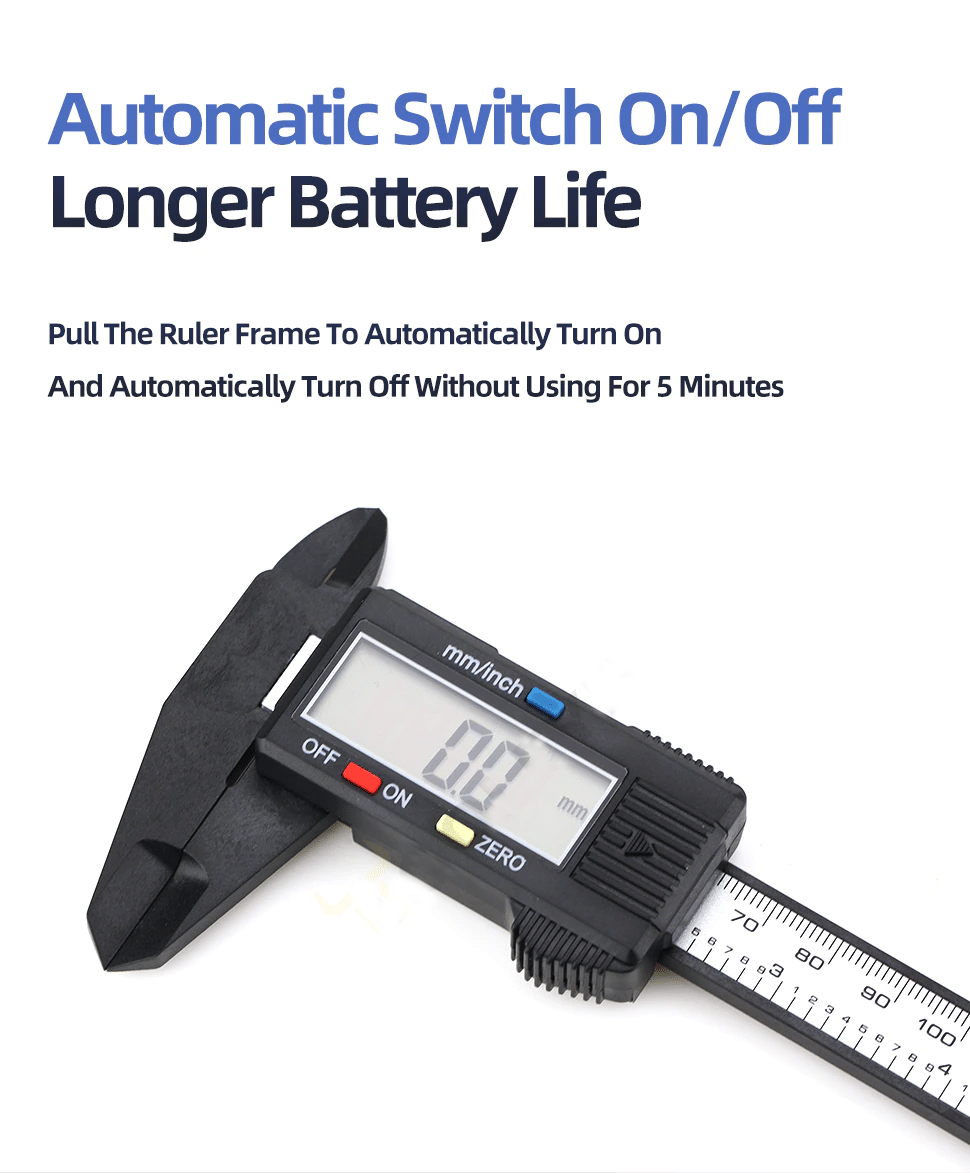Electronic Digital Vernier Caliper 0.1-150mm