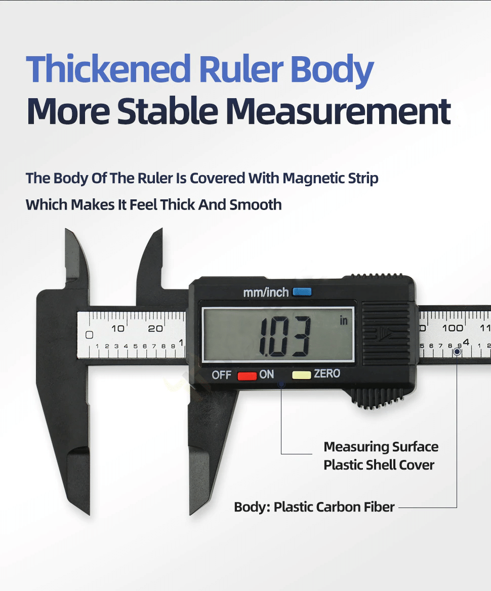 Electronic Digital Vernier Caliper 0.1-150mm