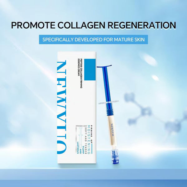 🔥NEWYUO-Polypeptide Collagen Elastic Essence Cream Moisturizing Hydrating Firming Low Irritating Serum