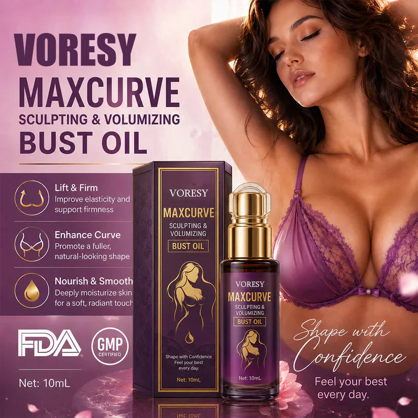 MaxCurve Multi-Zone Sculpting Oil – Lift, Volume & Curve for Bust & Butt