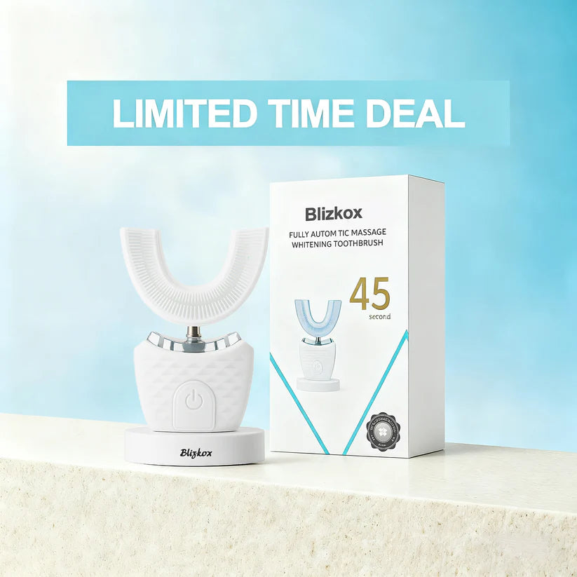 ✅ Official Store丨Blizkox™ Fully Automatic Massage Whitening Toothbrush