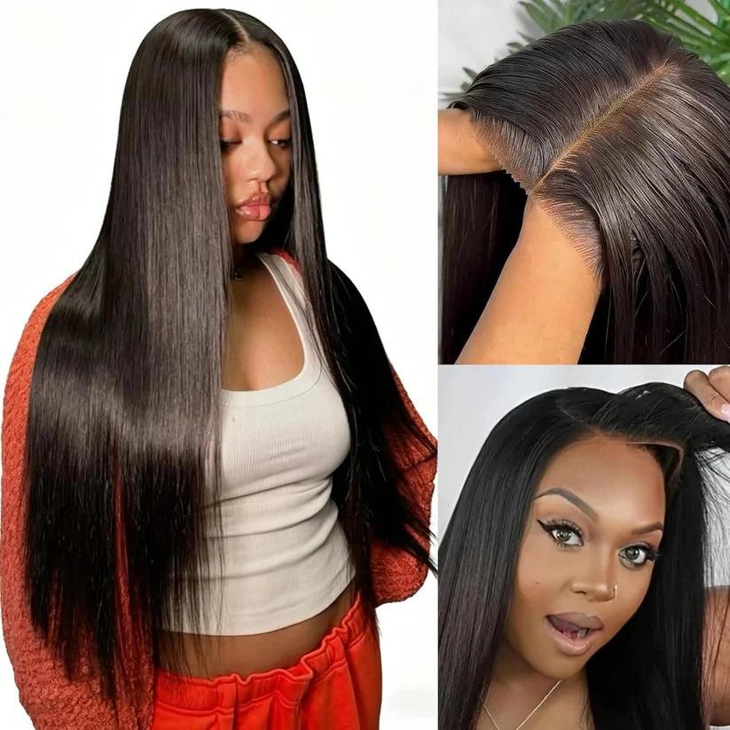 Special Summer Sale Deals 🌷💥Straight HD Transparent Lace Front Wigs Human Hair
