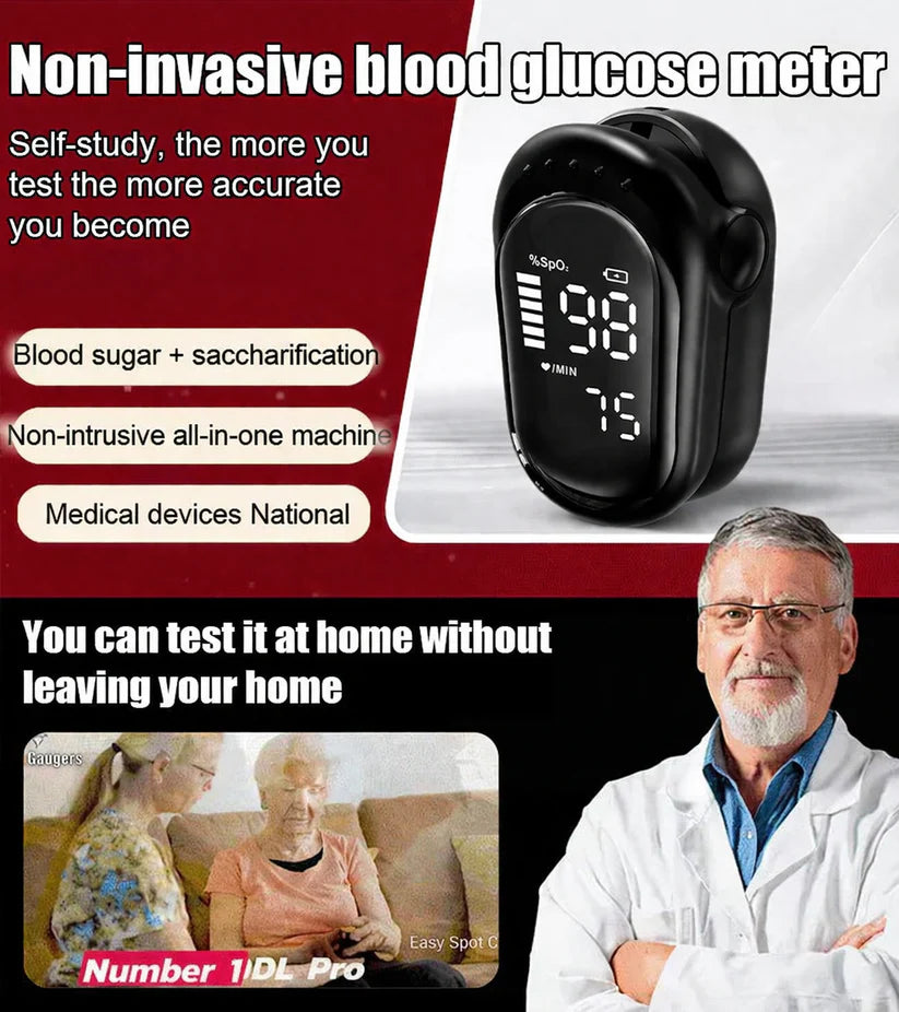 Omron™ Non-Invasive Blood Glucose Monitor | High-Precision 99.9% Accuracy | TGA Certified