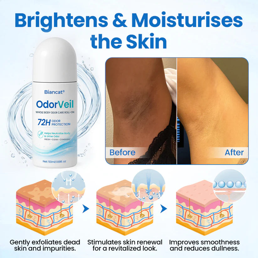 Biancat® OdorVeil Whole Body Odor Care Roll-On