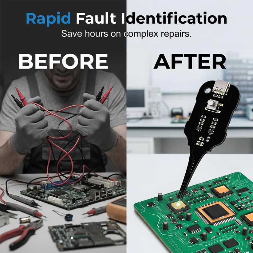 In-Circuit Electromagnetic Inductance Tester✨Detects hidden currents and circuits with up to 99% accuracy.🎌Imported and Made in Japan🎌