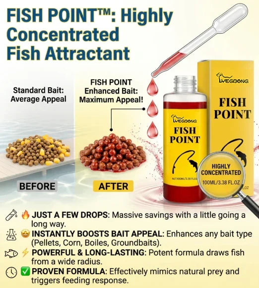🎣 Concentrated Fish Attractant Liquid – 🐟Fast-Acting Red Worm Formula -8JX3