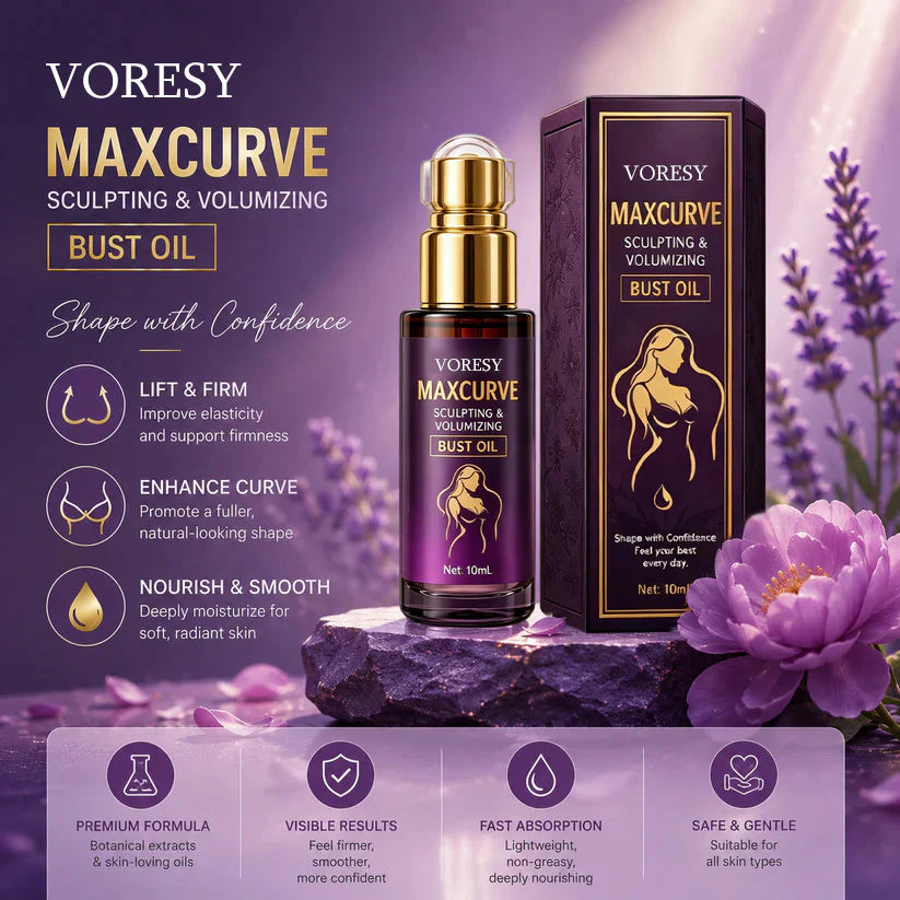MaxCurve Multi-Zone Sculpting Oil – Lift, Volume & Curve for Bust & Butt