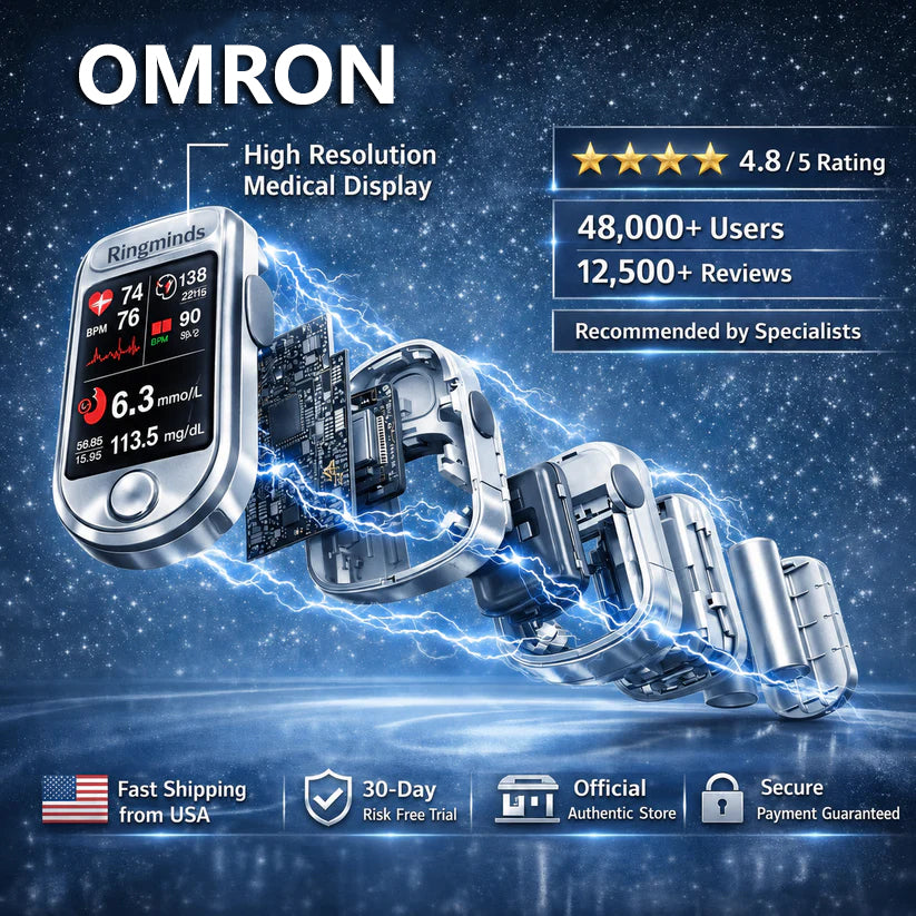 🔥Final 3 Hours : 🏆OMRON™ Non-invasive multifunctional health monitor