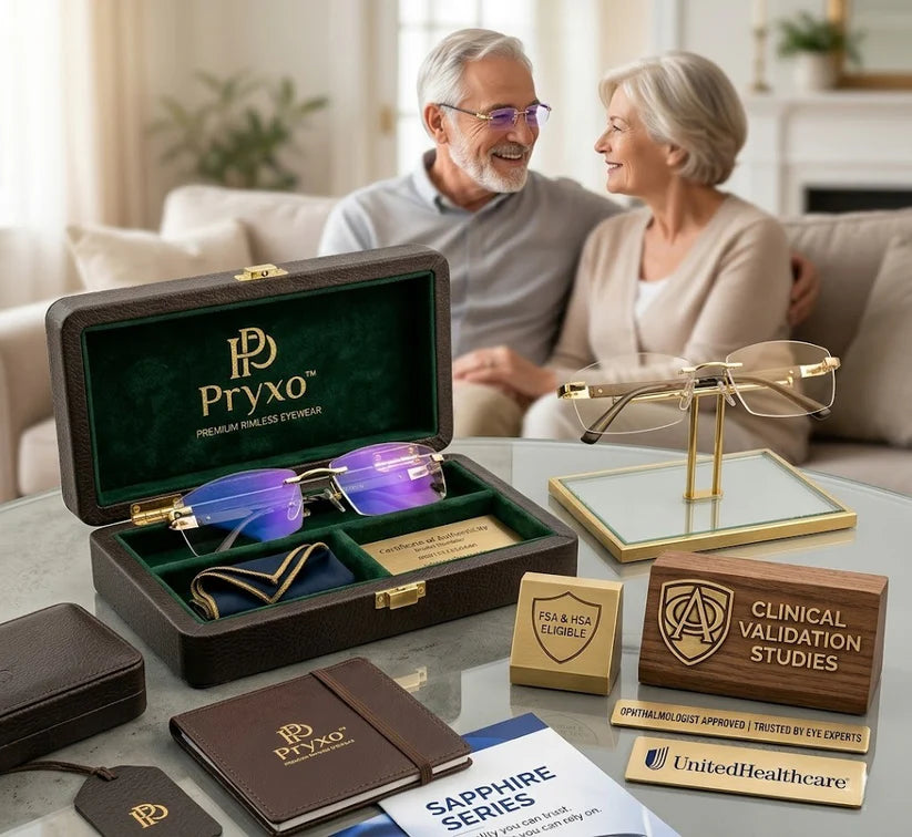 💥 LIMITED TIME OFFER!🔥Sapphire high hardness✨Anti blue progressive Far And Near Dual-Use Reading Glasses