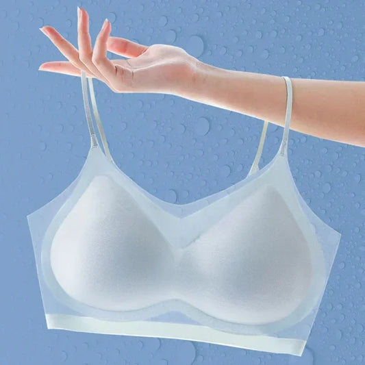 ULTRA THIN PLUS SIZE ICE SILK COMFORT BRA