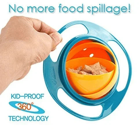(HOT Sale- SAVE 40% OFF)360° Rotate Spill-Proof Bowl