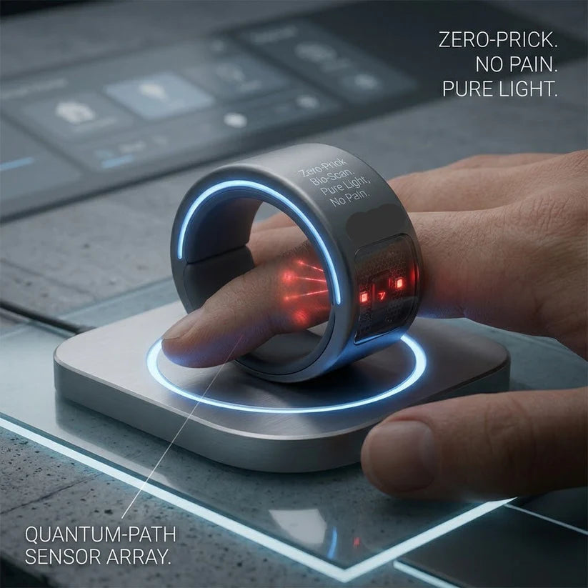 🎉 70% OFF Launch Offer🏆Ringminds® G1 Non-Invasive Smart Ring