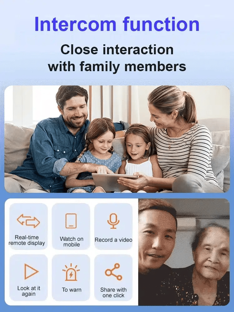 Mini WIFI Camera 1080P HD - Night Vision Included