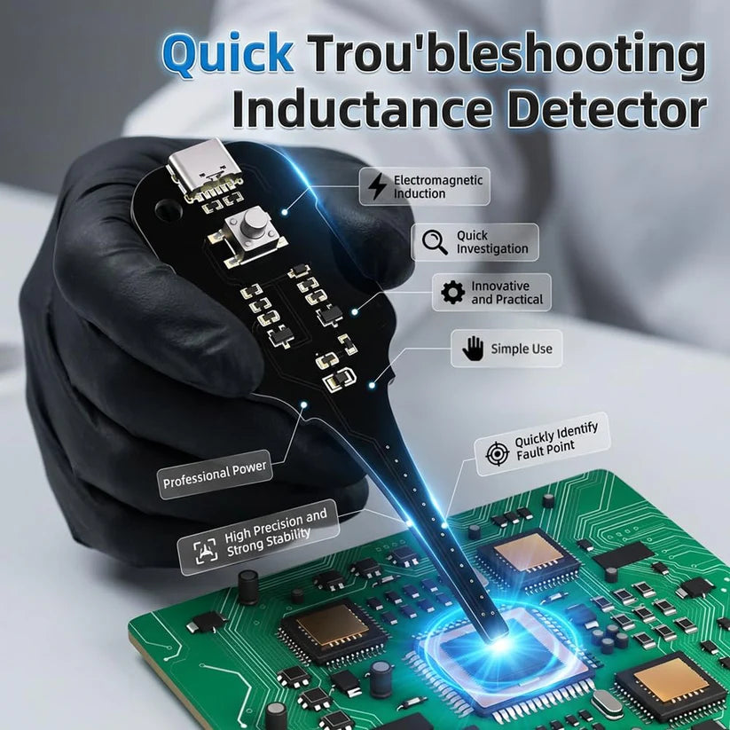 In-Circuit Electromagnetic Inductance Tester✨Detects hidden currents and circuits with up to 99% accuracy.🎌Imported and Made in Japan🎌