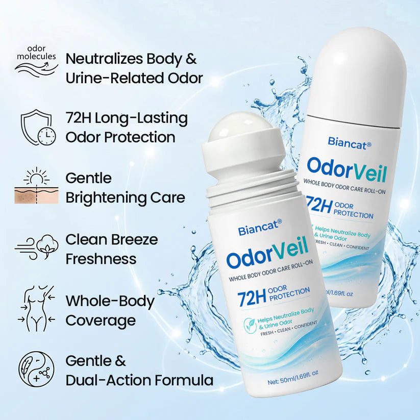 Biancat® OdorVeil Whole Body Odor Care Roll-On