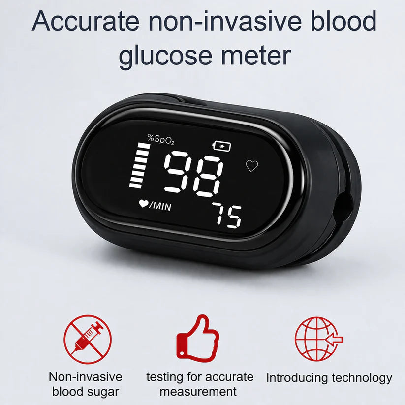 Omron™ Non-Invasive Blood Glucose Monitor | High-Precision 99.9% Accuracy | TGA Certified
