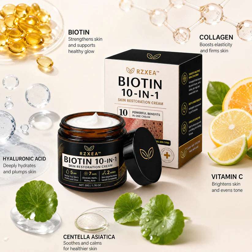 RZXEA™ Biotin 10-in-1 Skin Restoration Cream