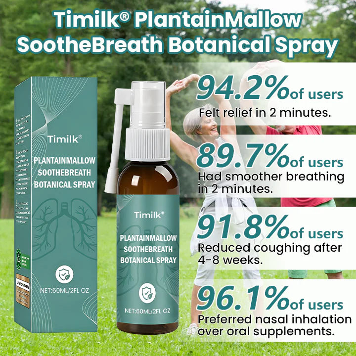 Timilk® PlantainMallow SootheBreath Botanical Spray