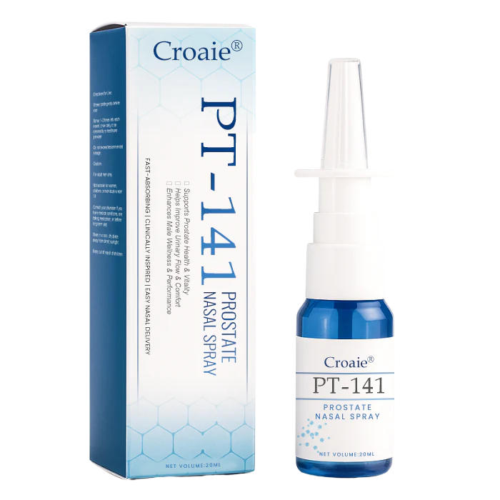 Croaie® PT-141 Prostate Nasal Spray🧠 The Direct-Absorption Nasal Spray: Boosts Prostate Comfort in Weeks.