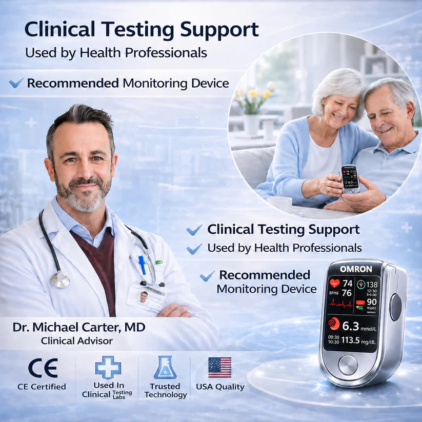 🔥Final 3 Hours : 🏆OMRON™ Non-invasive multifunctional health monitor