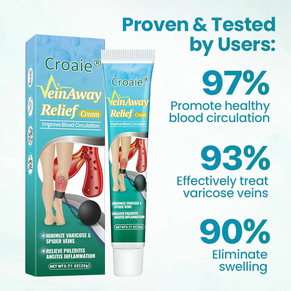 ✅Croaie® VeinAway Relief Cream