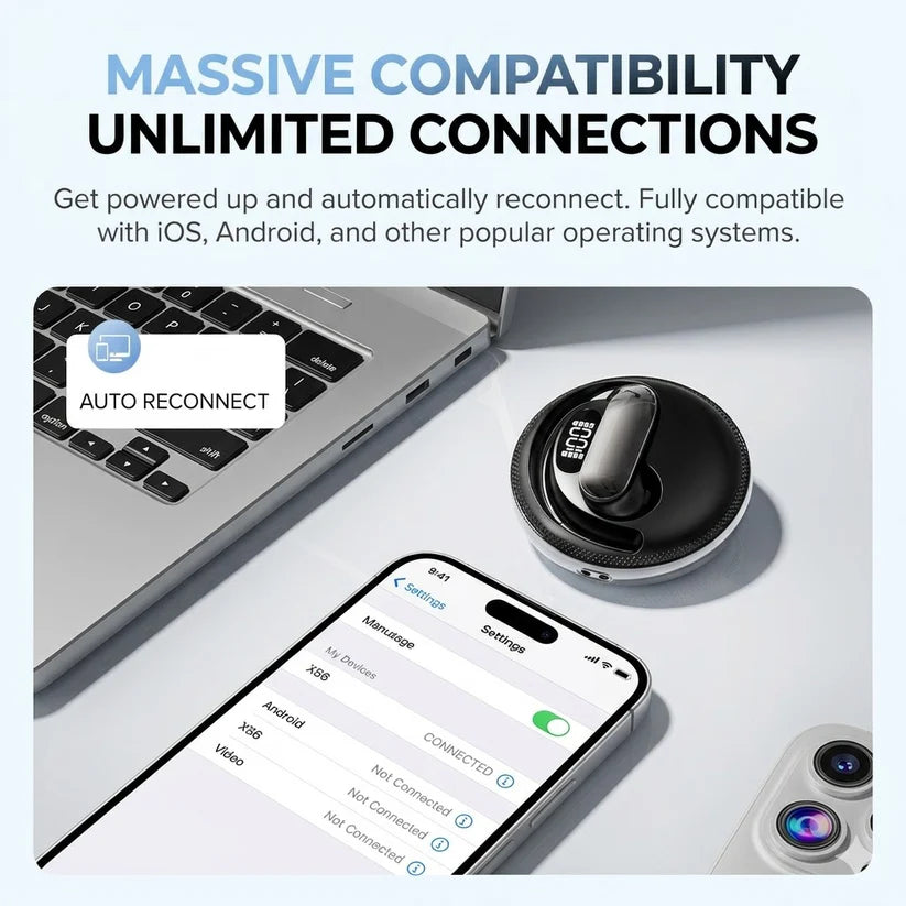 🔥🔥Wireless Bluetooth over-ear headphones with AI translation function.🏆 Limited-Time Offer – Don’t Miss This Deal🔥