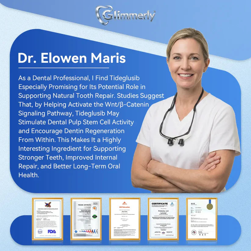 Glimmerly® Tooth & Gum Repair Clinical-Grade Microneedle Patches