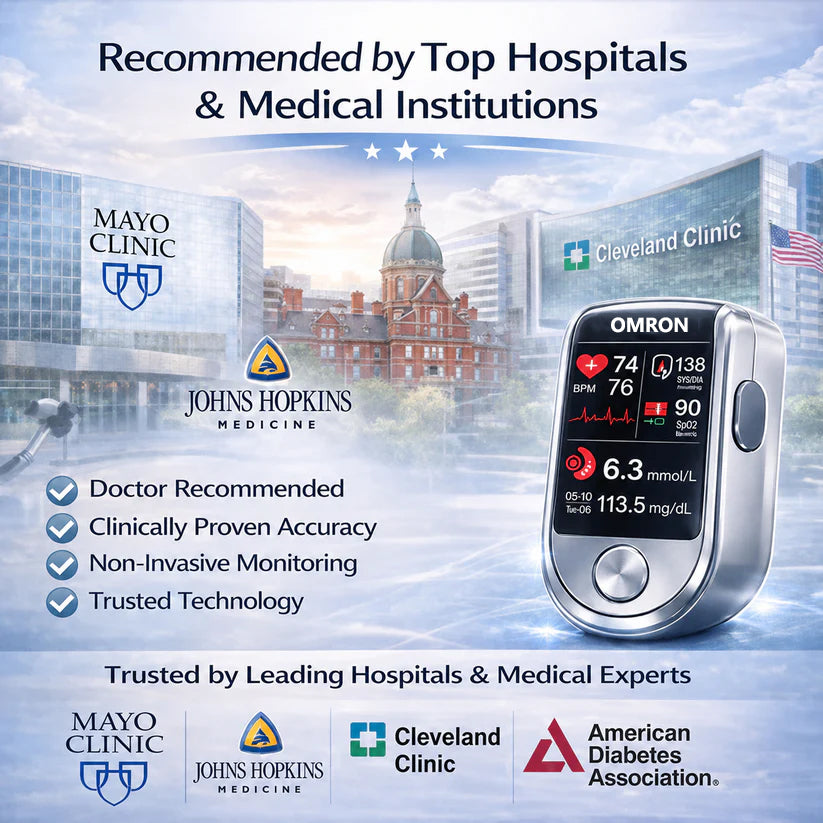 🔥Final 3 Hours : 🏆OMRON™ Non-invasive multifunctional health monitor