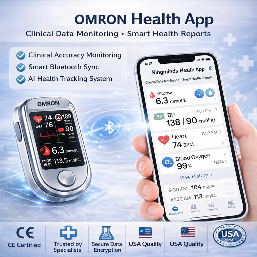🔥Final 3 Hours : 🏆OMRON™ Non-invasive multifunctional health monitor