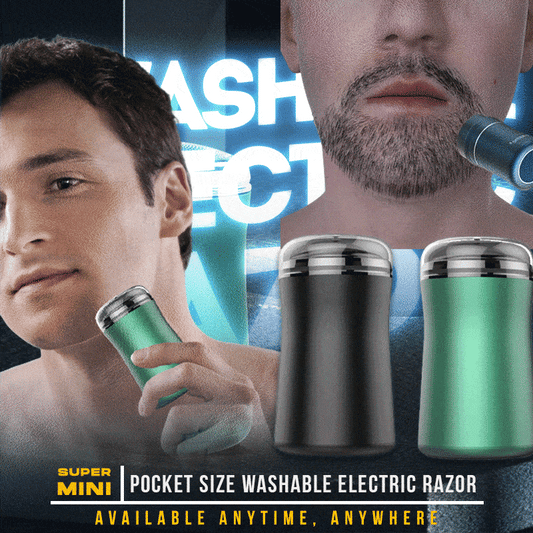 š 2023 Hot Saleš Pocket Size Washable Electric Razor