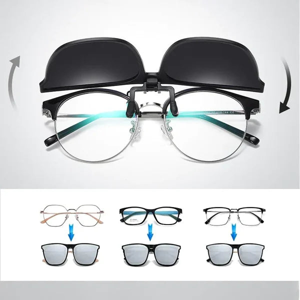 New type sunglasses eyeglass clip