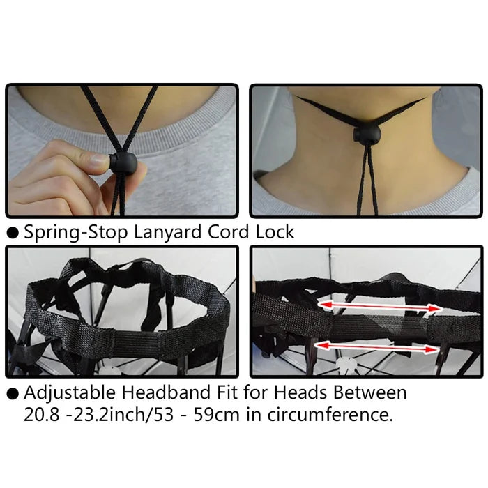 ❤️HOT SALE- 49% OFF-Outdoor Double Layer Umbrella Hat💦☔