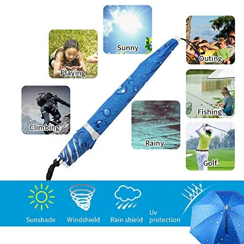 ❤️HOT SALE- 49% OFF-Outdoor Double Layer Umbrella Hat💦☔