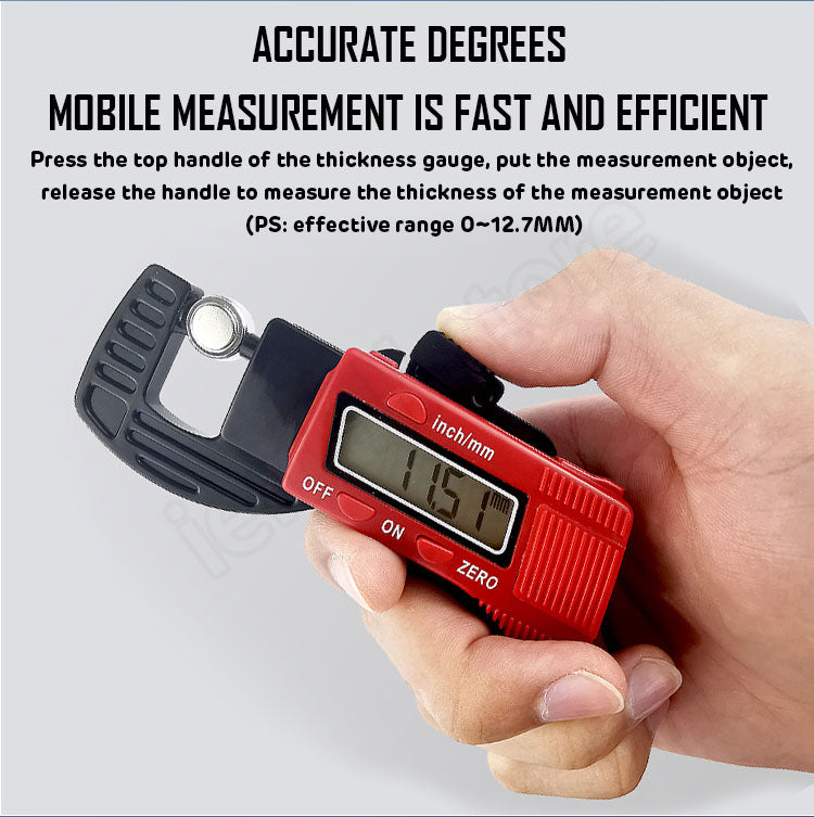(🔥Hot Sale-50% OFF) Electronic Thickness Gauge