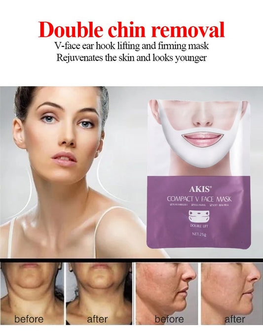 Reusable V Shaped Slimming Mask (1Pack)【🇮🇳COD + Local Stock !!!】