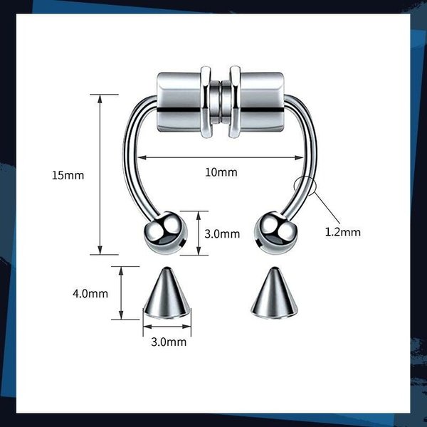 Magnetic Nose Hoop Ring🔥【3 Day Delived&Cash on delivery-HOT SALE-45%OFF🔥】